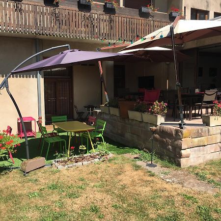 Les Cigognes Hotel Abreschviller Bagian luar foto